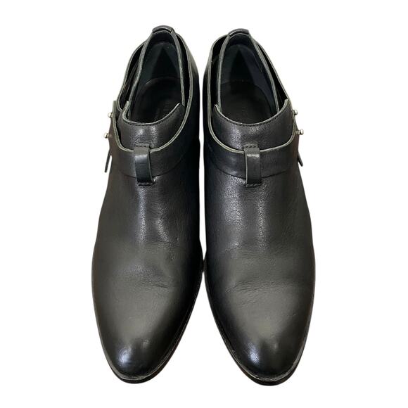 Rag & Bone Harley Boots Black Leather US Women’s 8 Low Top Chic Ankle Bootie - Picture 7 of 10